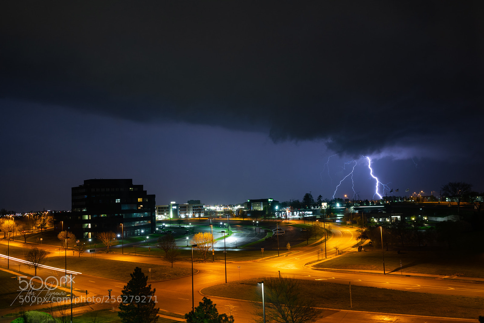 Nikon D5300 sample photo. Lightning strike photography