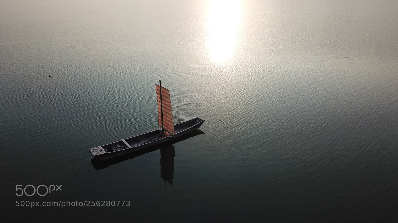 DJI FC220 sample photo. Hwangpo sailboat. photography
