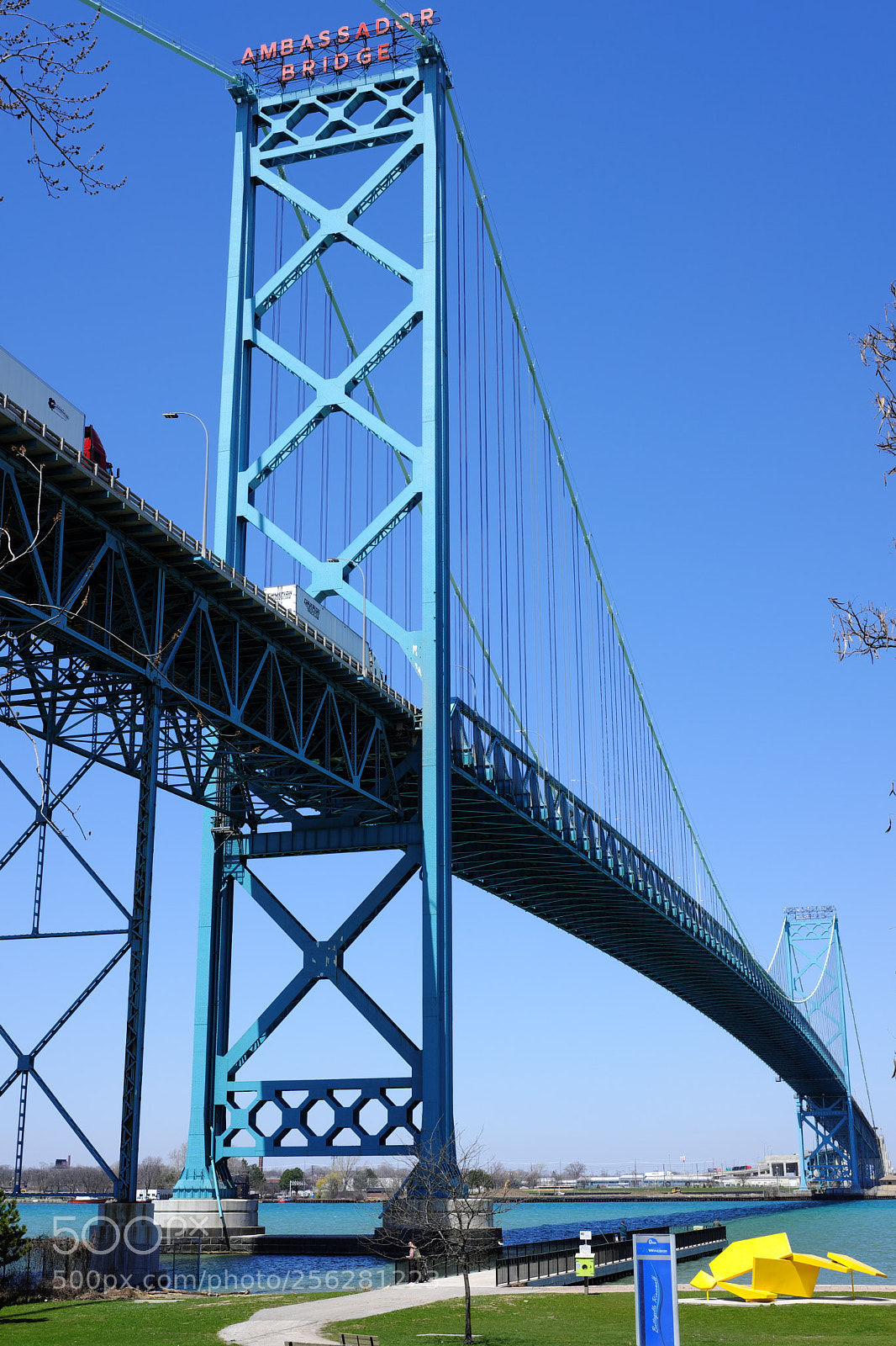 Fujifilm X-T20 sample photo. Ambassador bridge photography