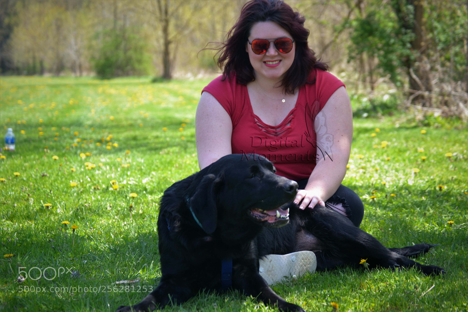Nikon D3100 sample photo. Fur baby & mom photography