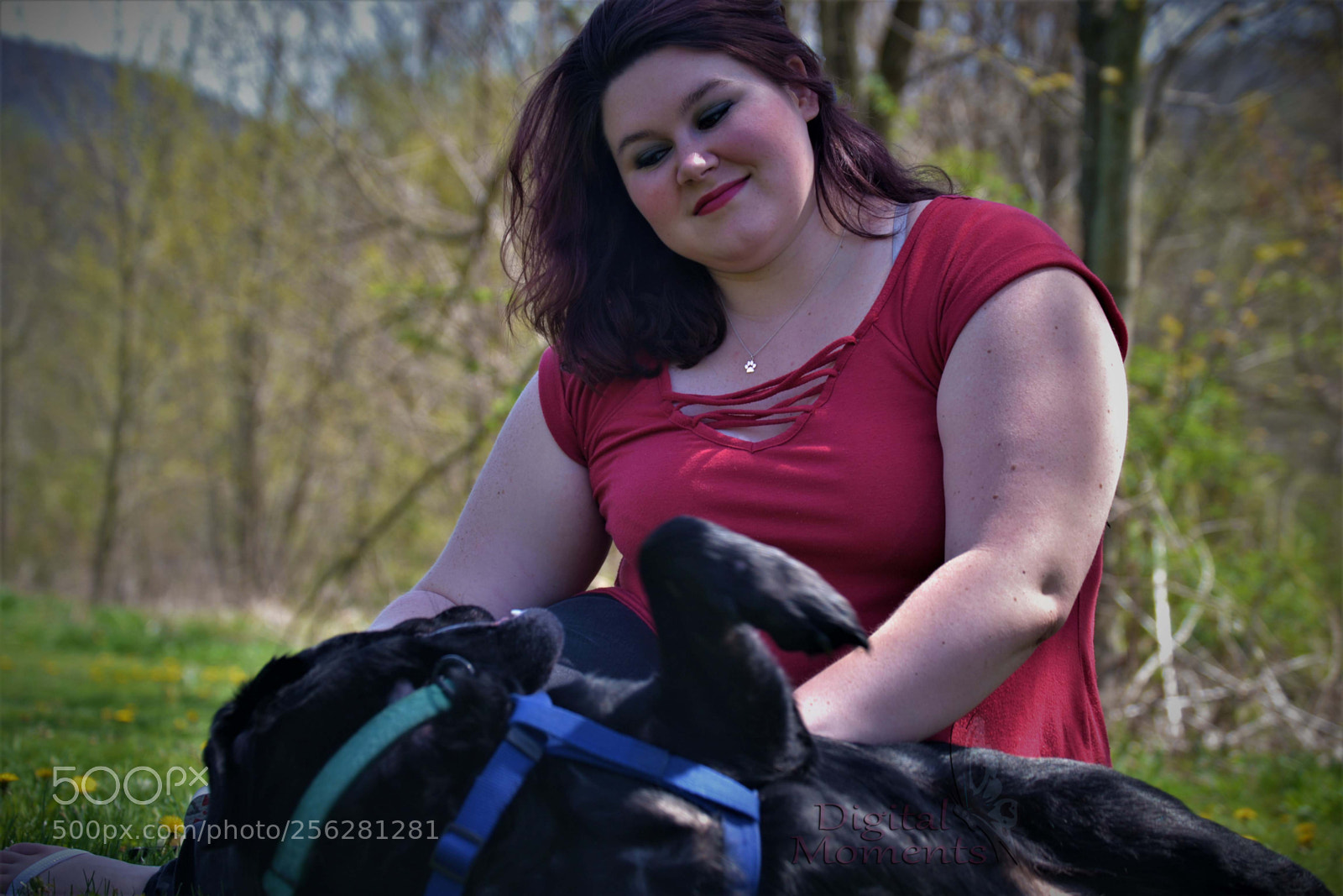 Nikon D3100 sample photo. Fur baby & mom photography