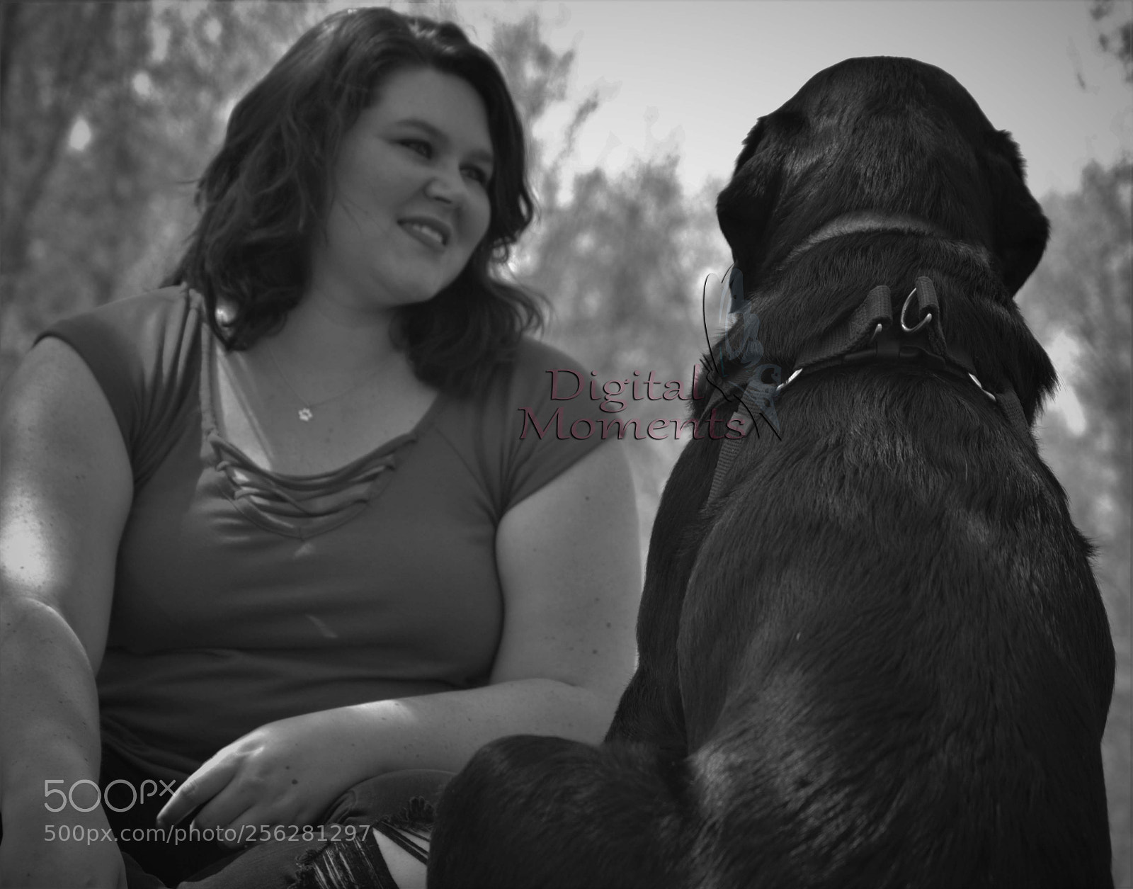 Nikon D3100 sample photo. Fur baby & mom photography