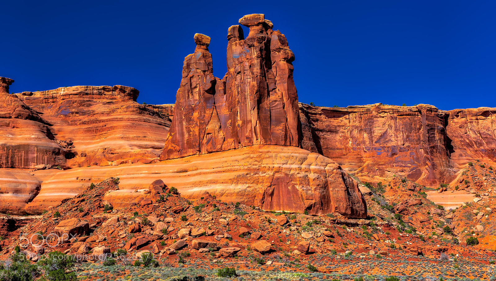 Pentax K-3 II sample photo. Arches national park photography