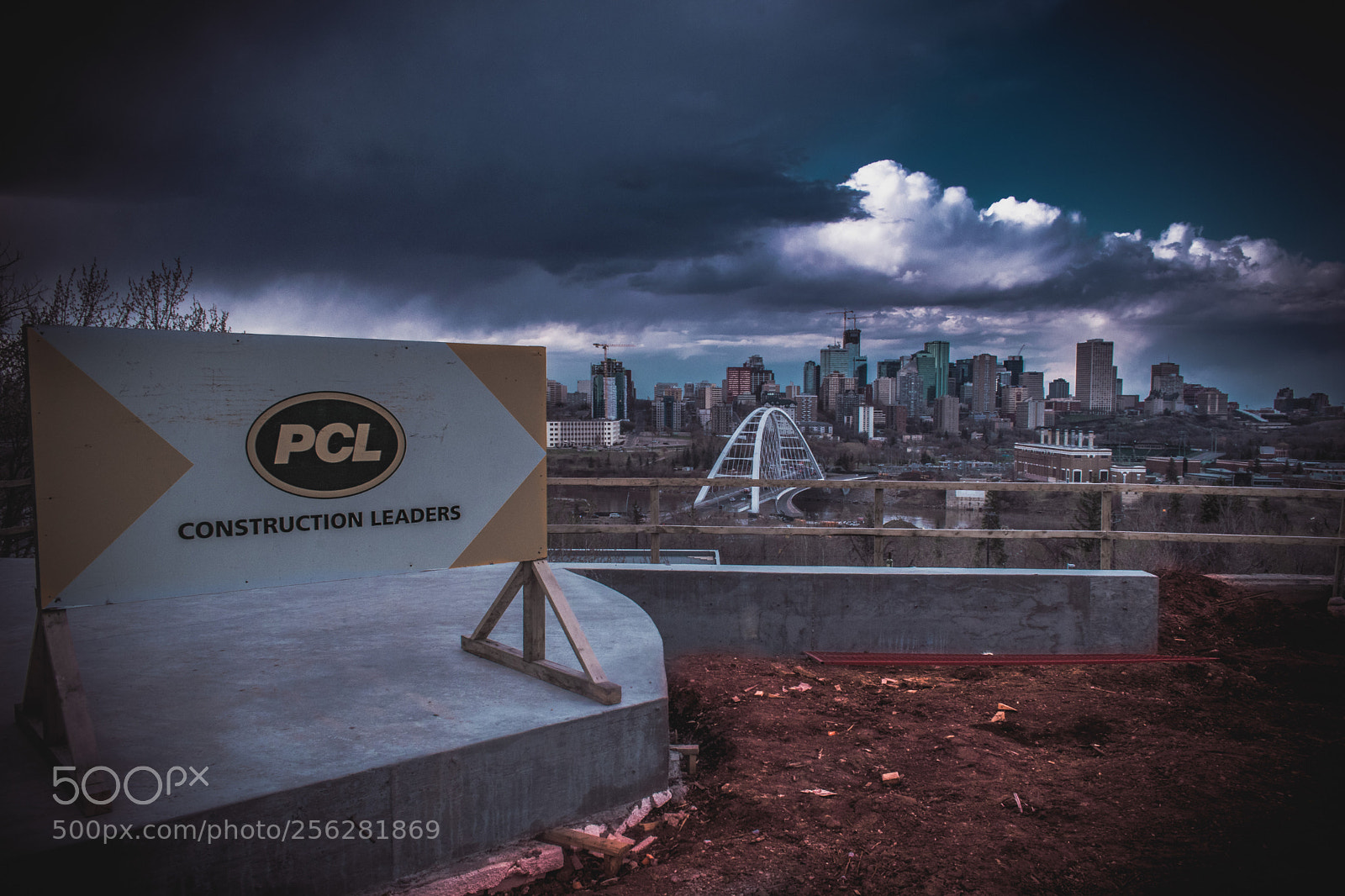 Nikon D5300 sample photo. Downtown edmonton... construction photography