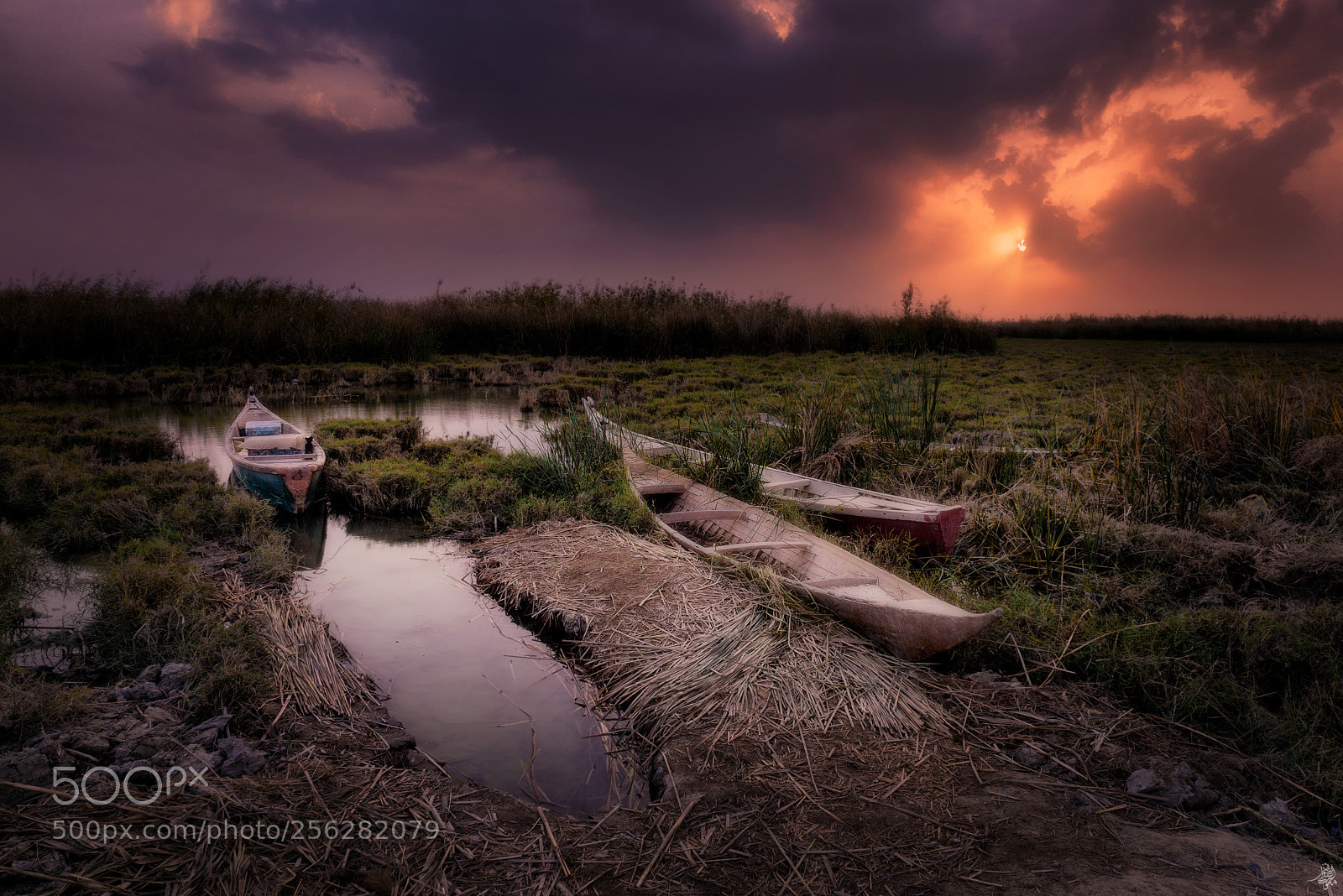 Nikon D810 sample photo. Marshlands boats photography