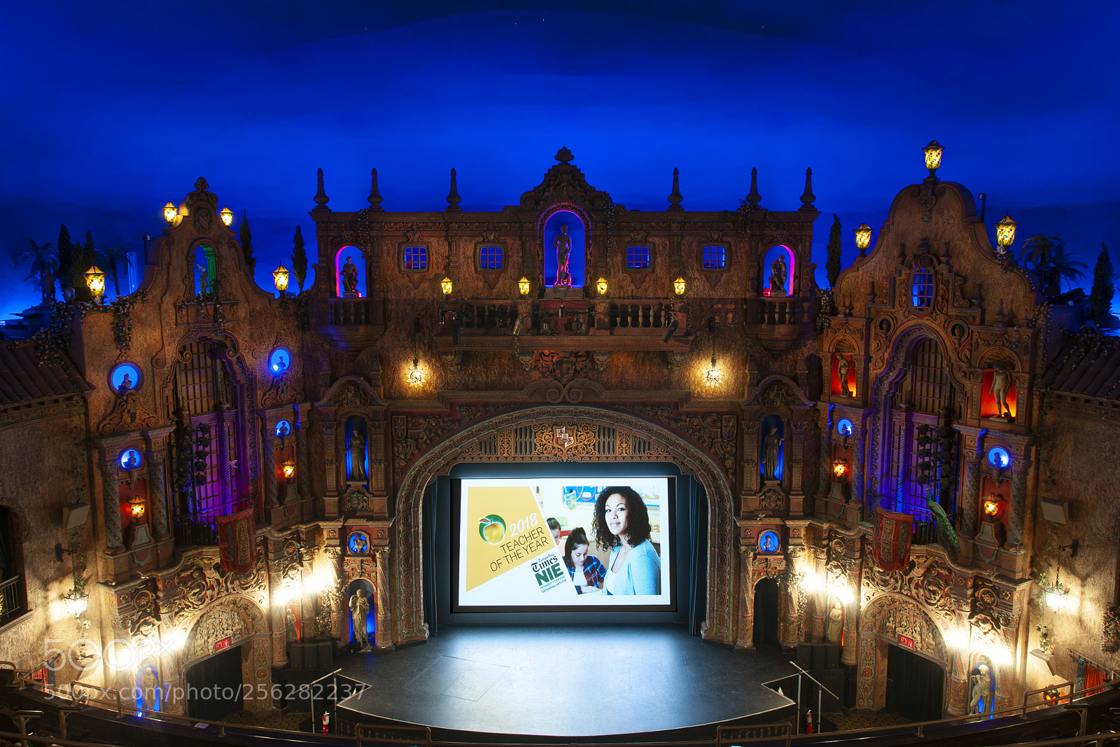 Nikon D300 sample photo. Tampa theatre photography