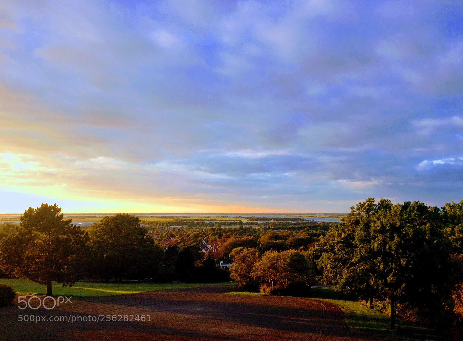 Apple iPod touch sample photo. Hill in autumn | denmark photography