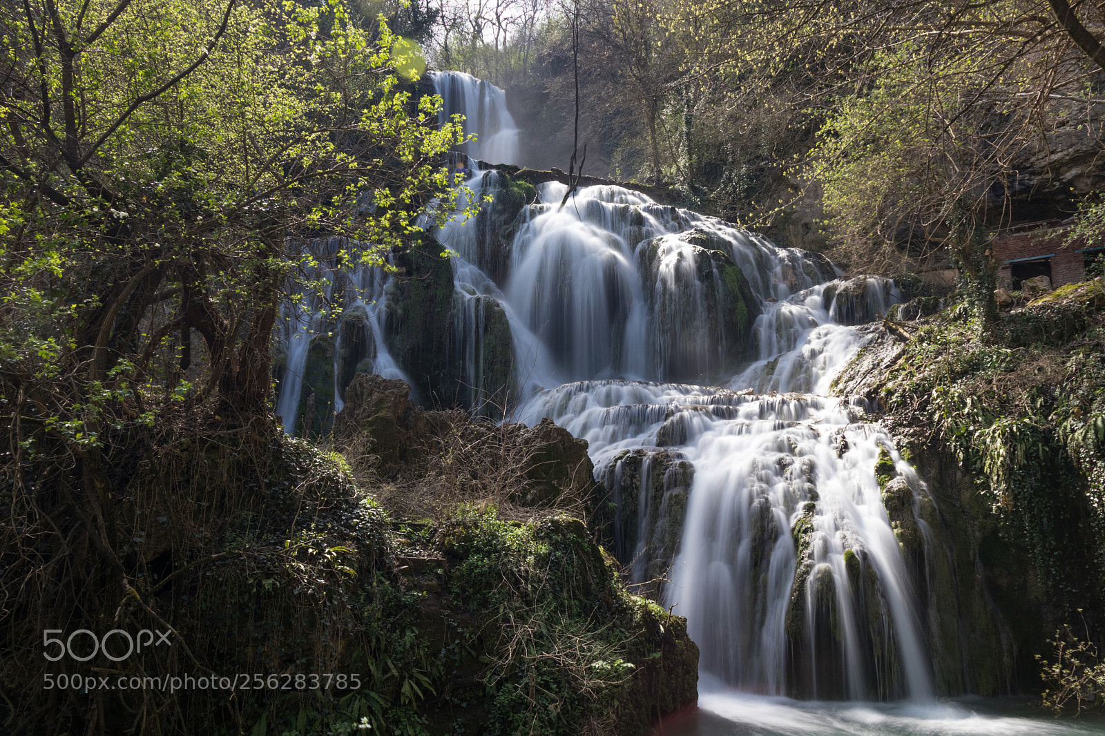 Canon EOS M5 sample photo. Part from waterfall cascade photography