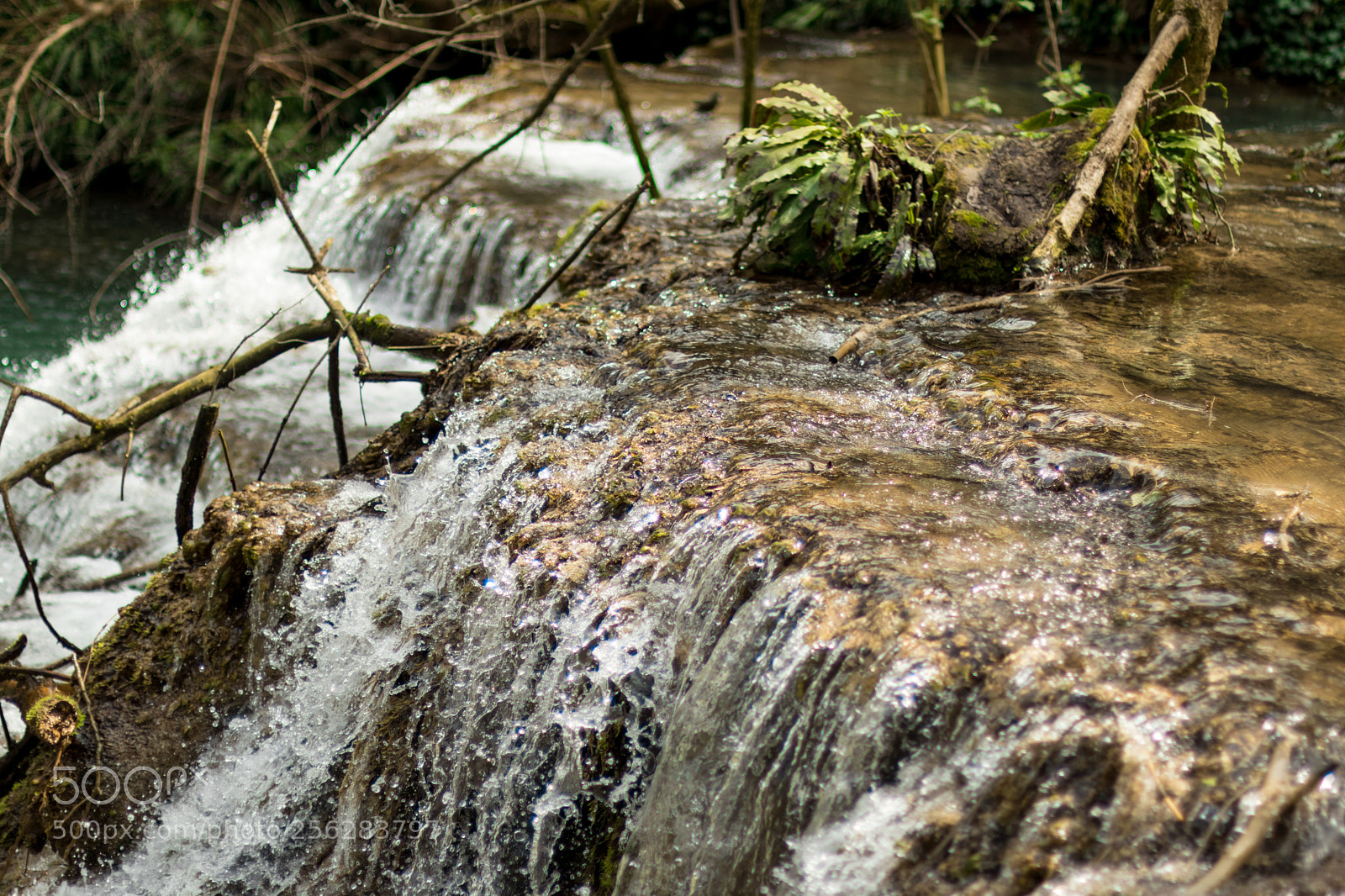Canon EOS M5 sample photo. Part from waterfall cascade photography