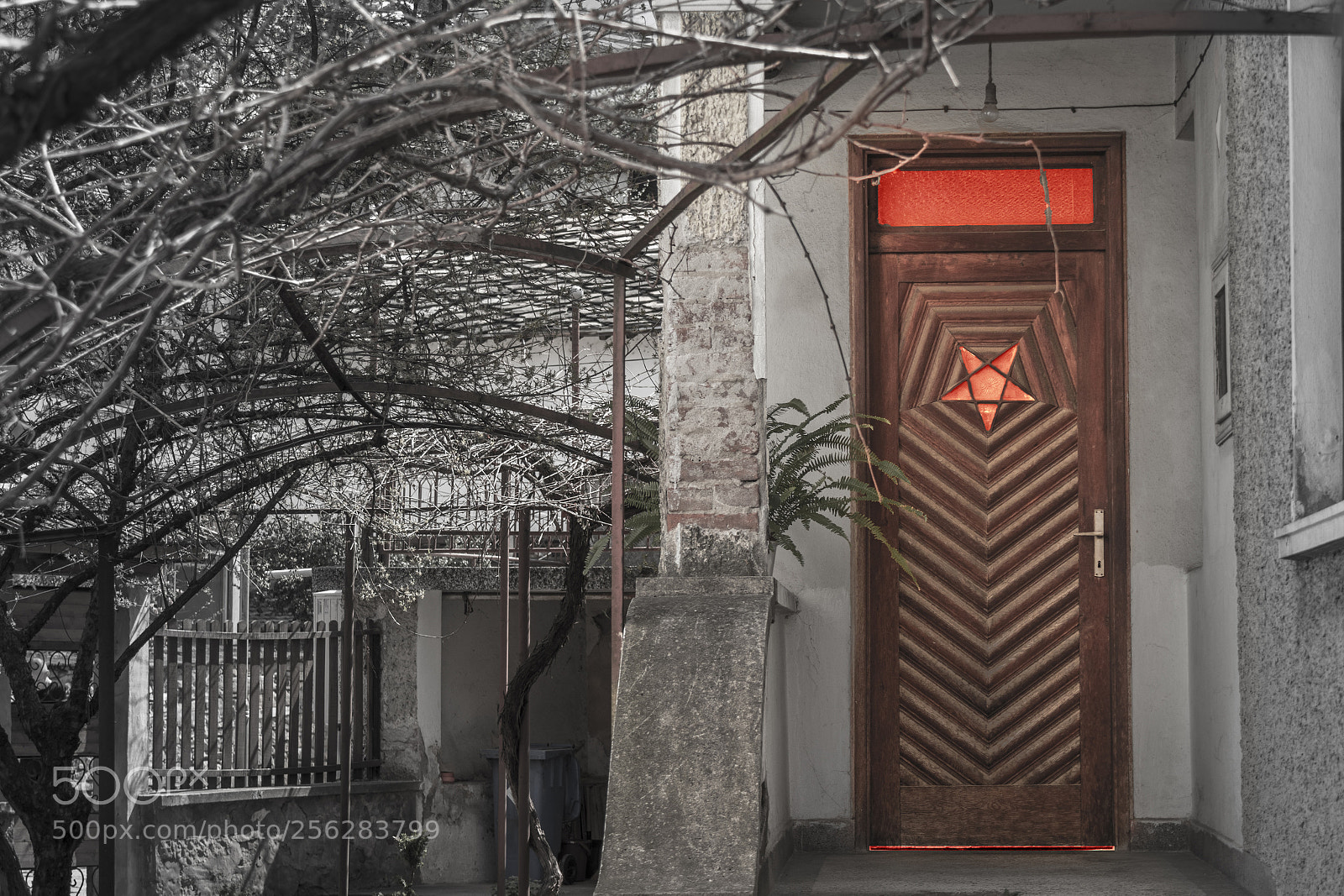 Canon EOS M5 sample photo. Wooden entry door on photography