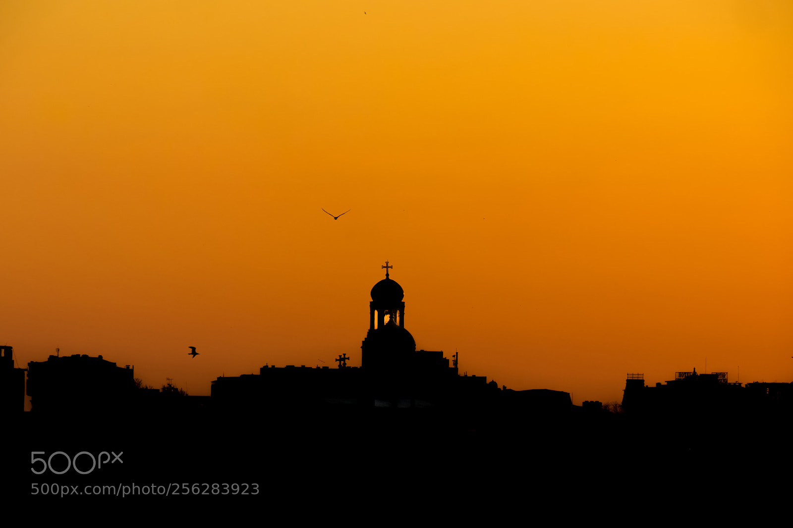Canon EOS M5 sample photo. Sunset cityscape silhouette photography