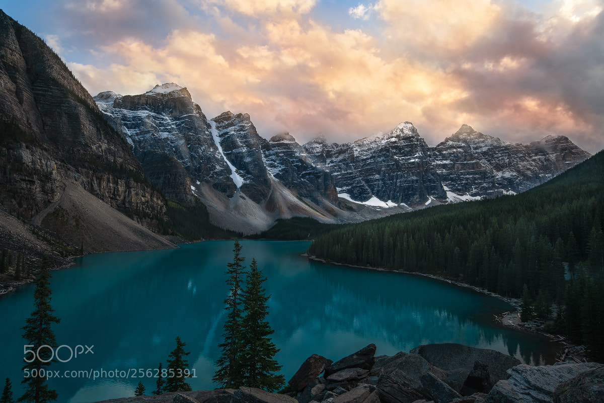 Sony a7R II sample photo. Lake moraine photography