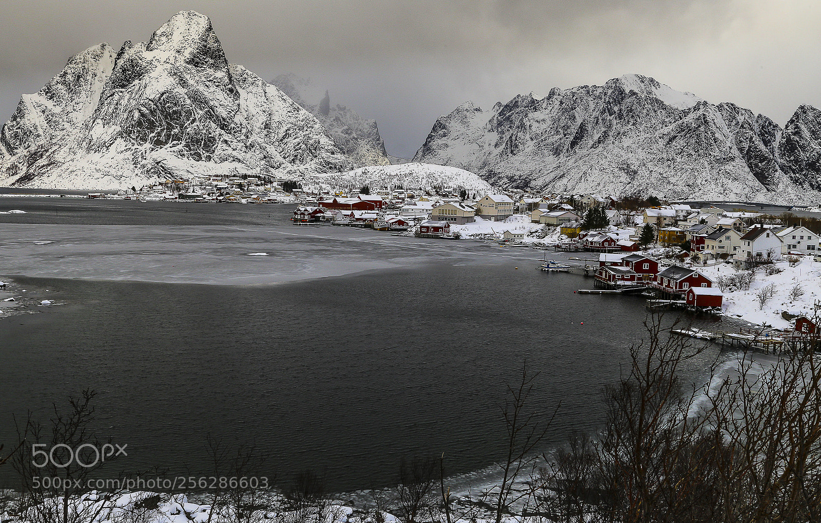 Canon EOS 6D sample photo. Panorama of reine photography