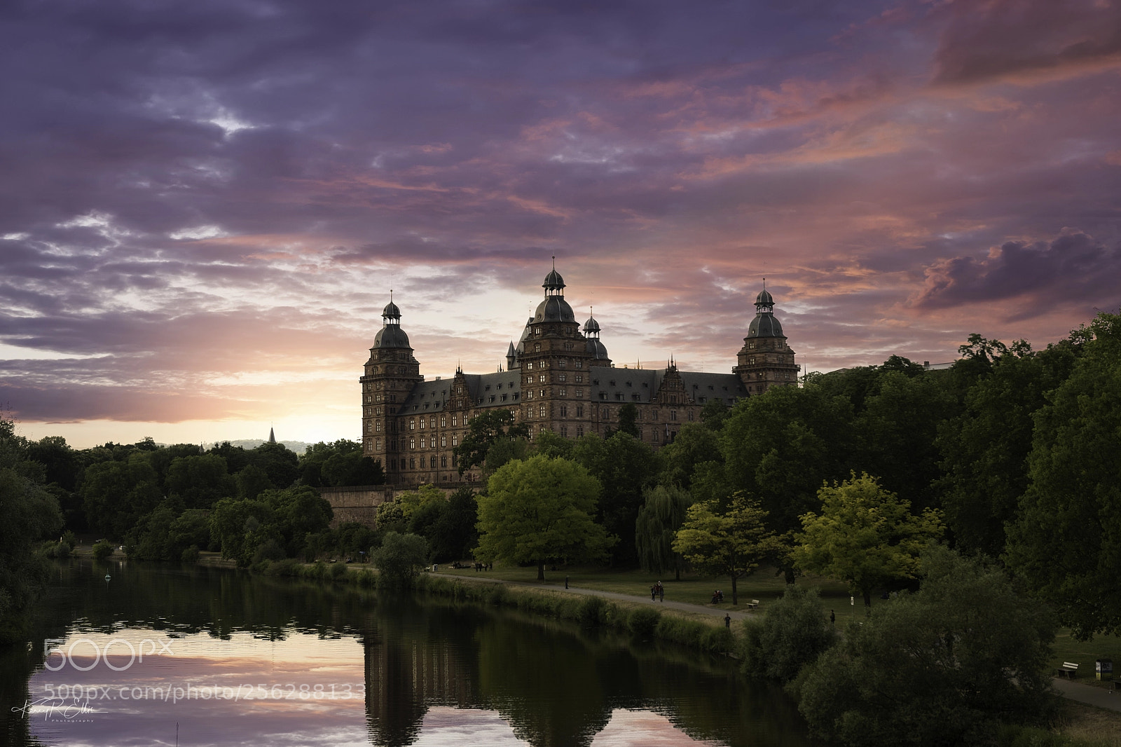Nikon D810 sample photo. Johanissburg palace sunset photography