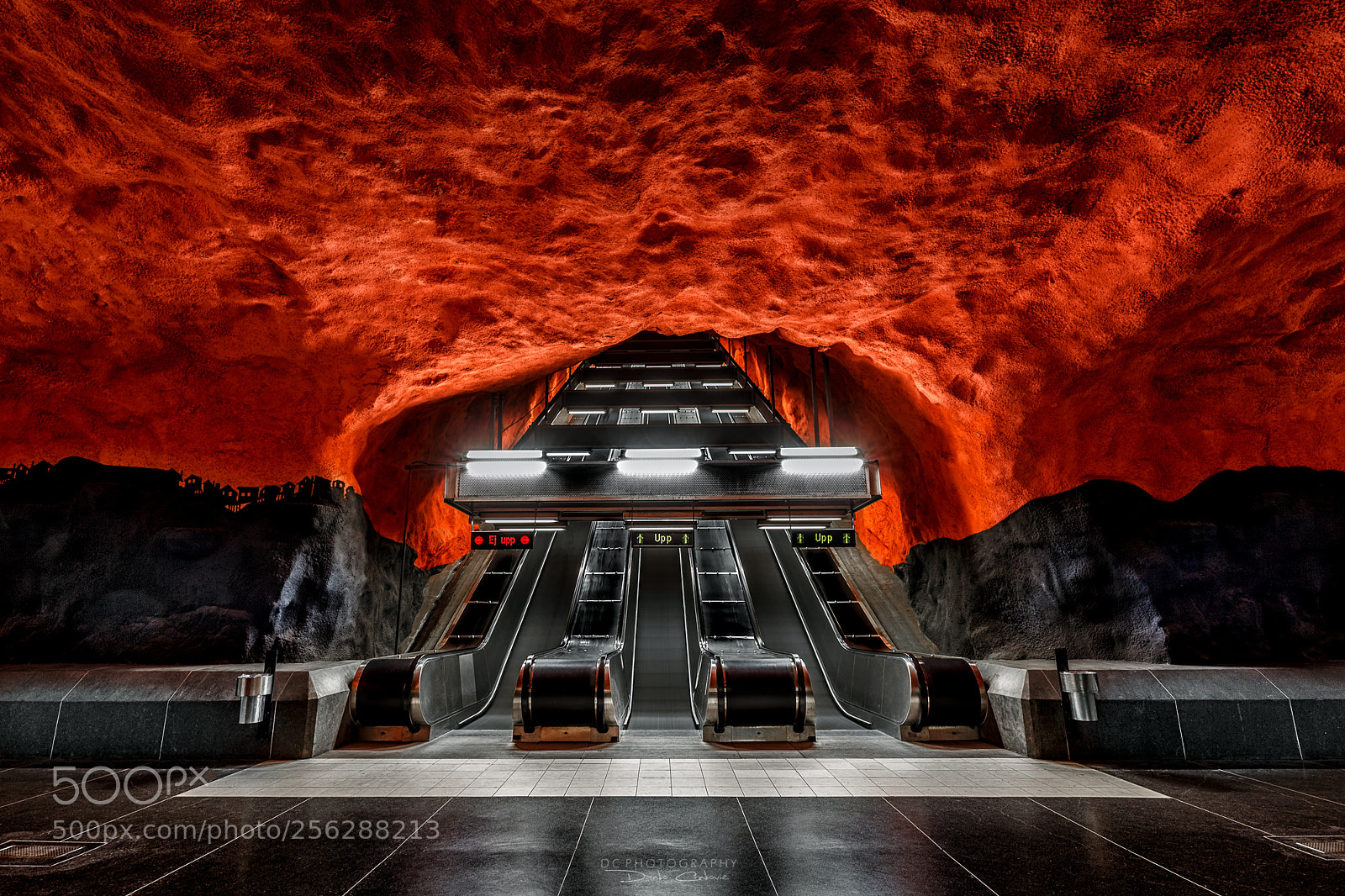 Canon EOS 6D sample photo. Stockholm solna centrum station photography