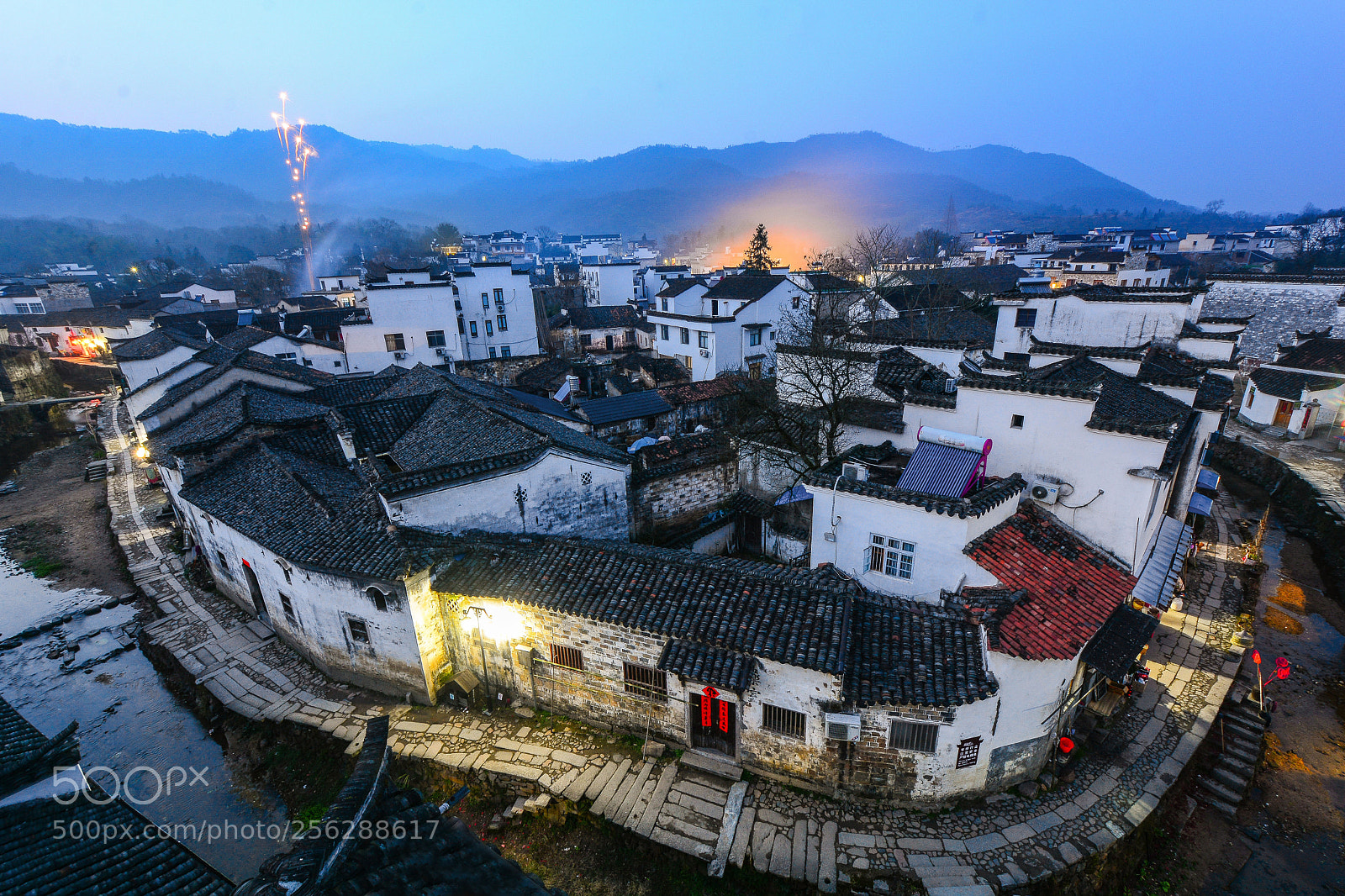Nikon D7100 sample photo. 查济古村夜景 photography