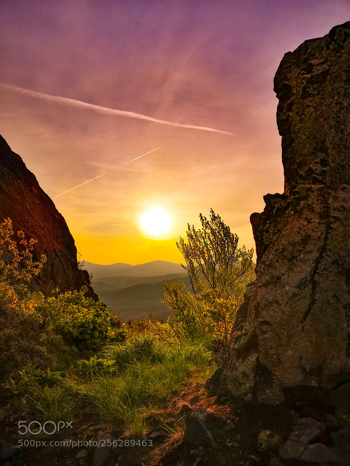 HUAWEI CLT-L29 sample photo. Sunrise lausatian mountains photography