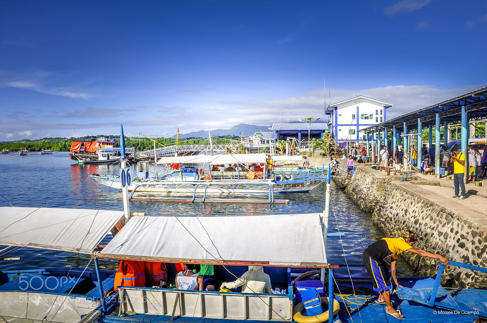 Nikon D90 sample photo. Sta. lourdes wharf photography