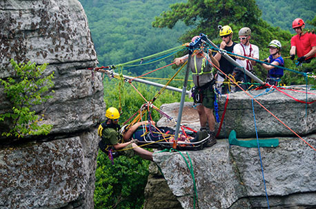 Nikon D300 sample photo. Rope access training workshop photography