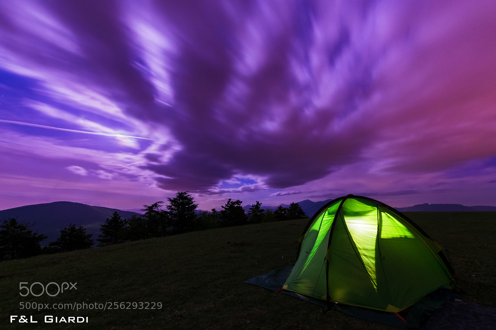 Nikon D3300 sample photo. Tent under the cloudy photography