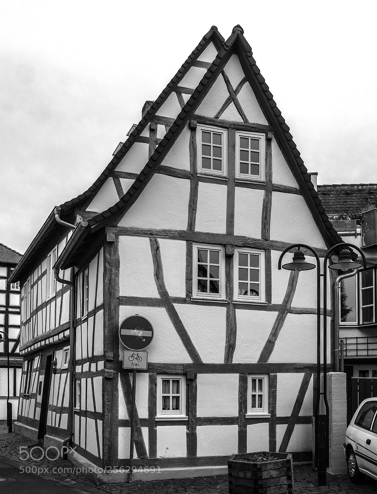 Fujifilm X-E1 sample photo. Kleines fachwerkhaus photography