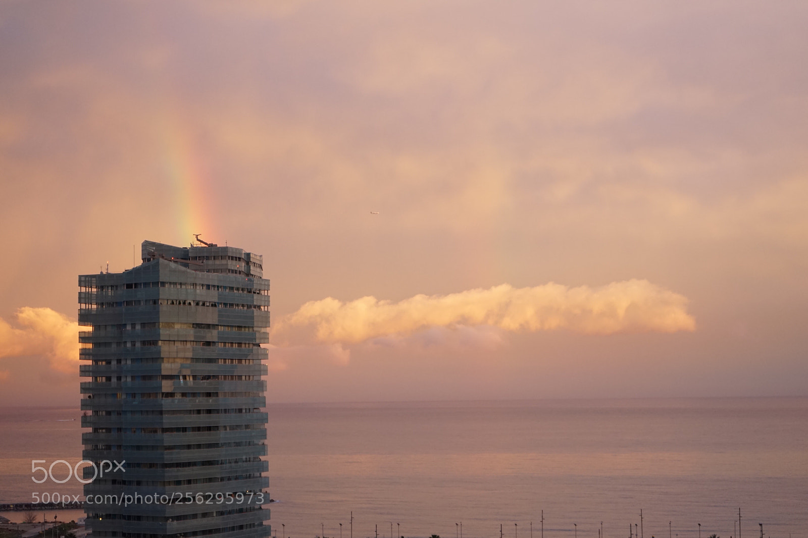 Sony a7 sample photo. Rainbow antenna  photography