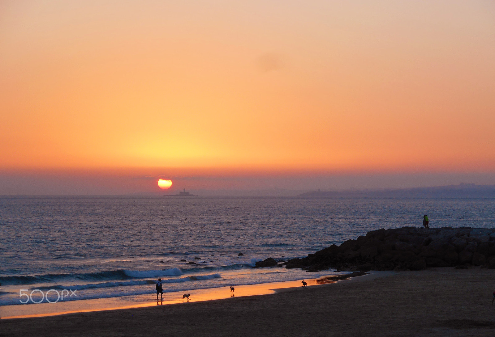 Nikon Coolpix S3700 sample photo. Stroll at sunset, caparica, portugal photography