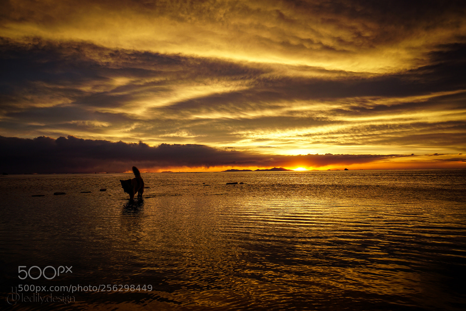 Sony a6000 sample photo. Sunset over salt flats photography