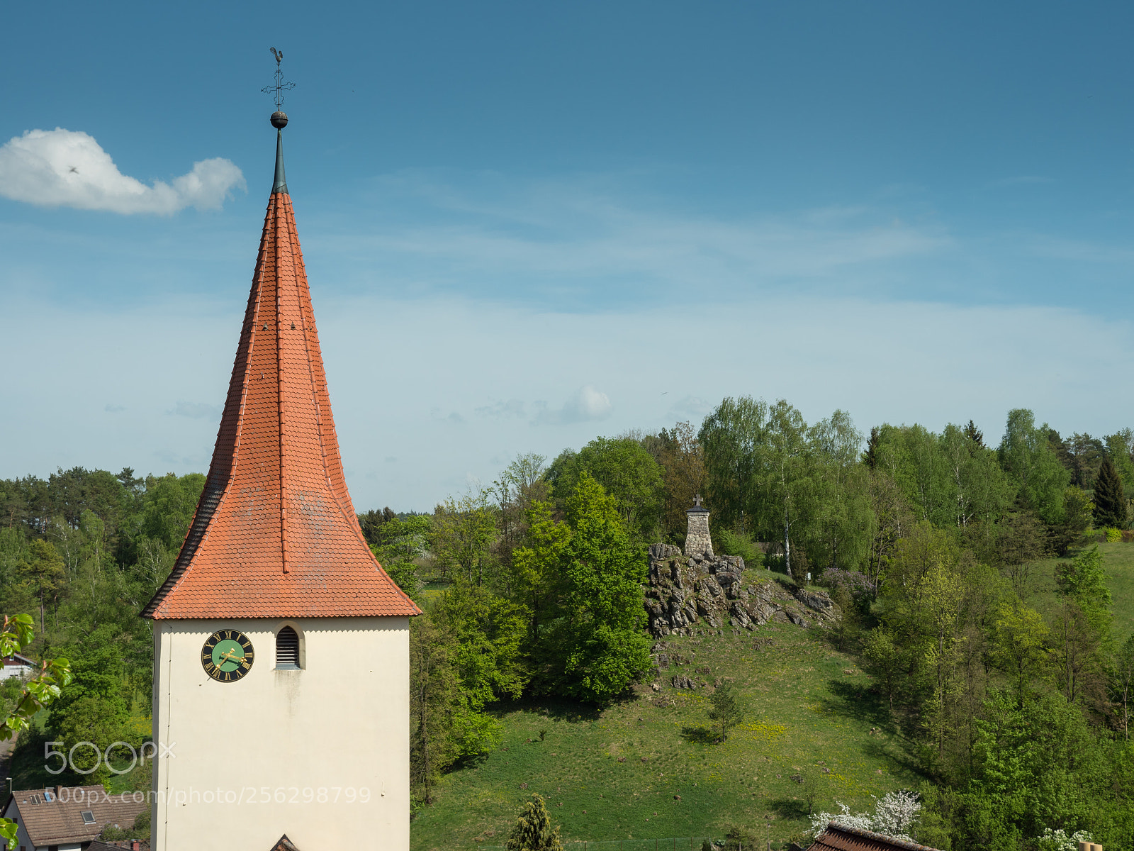Panasonic Lumix DMC-GX8 sample photo. Church tower and war photography