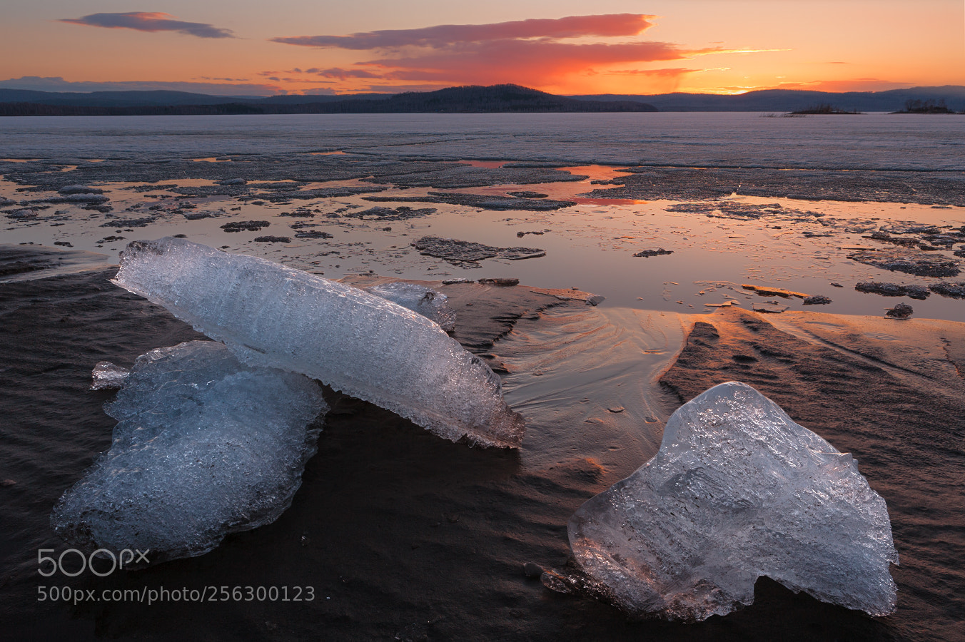 Canon EOS 5D sample photo. Ice drift photography