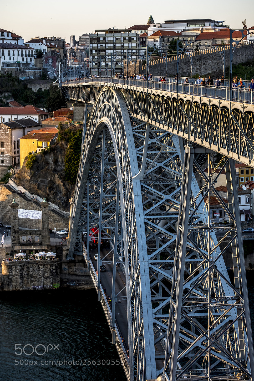 Fujifilm X-T2 sample photo. Arch bridge in porto photography