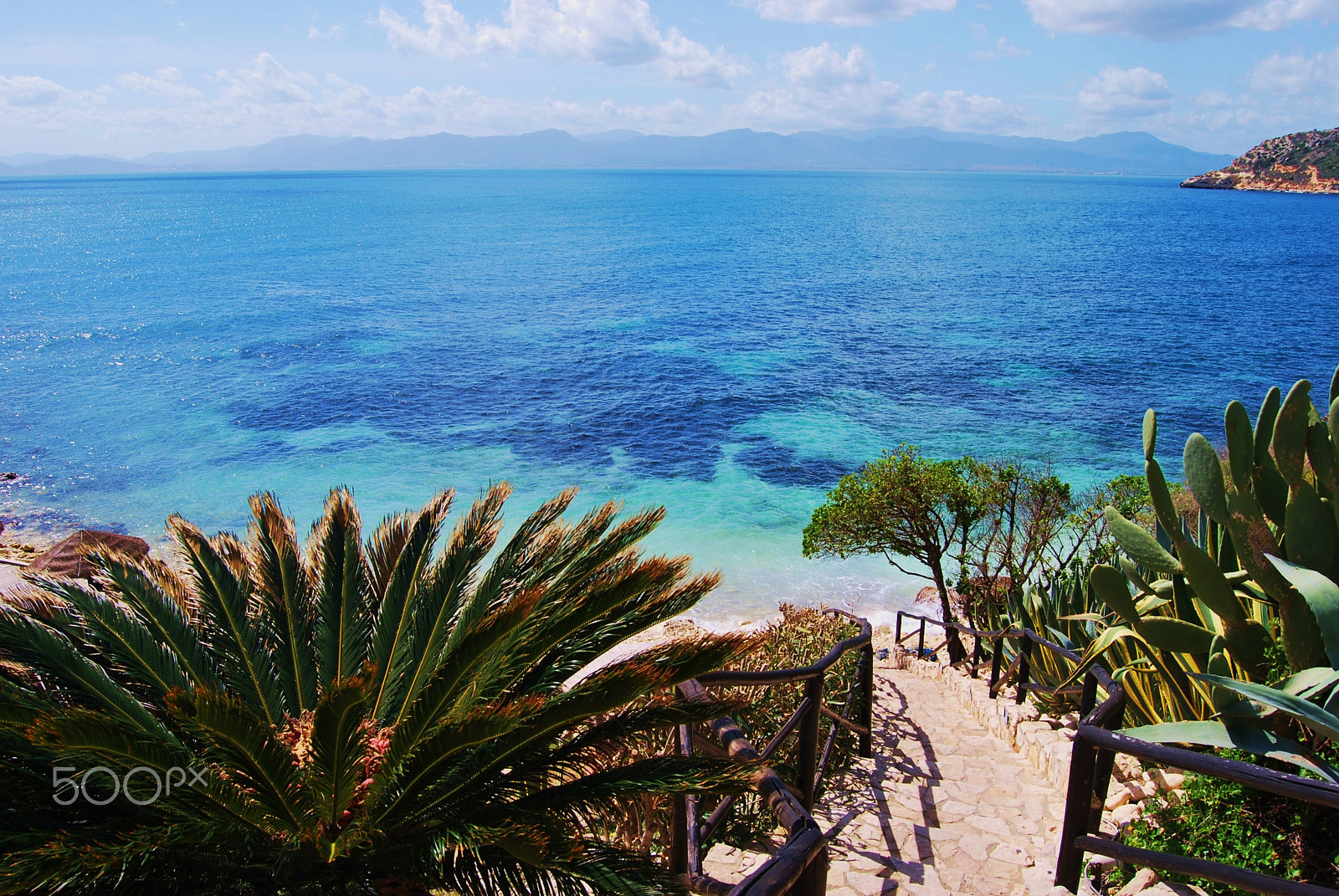 Nikon D60 sample photo. Path to heaven, calamosca, sardinia, italy photography