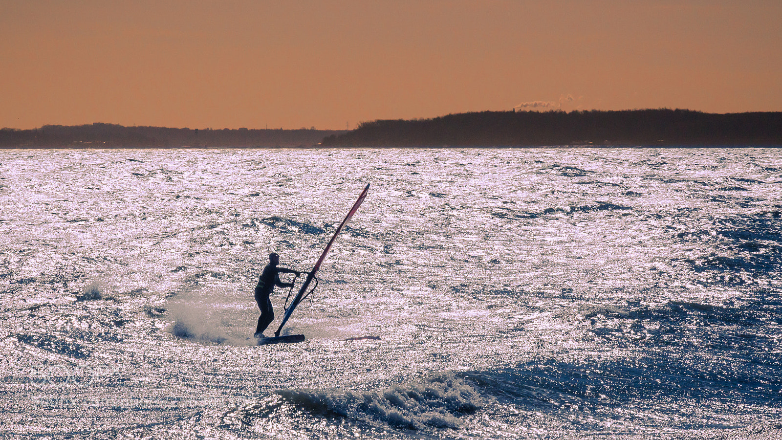 Nikon D5100 sample photo. Sunset surfing photography