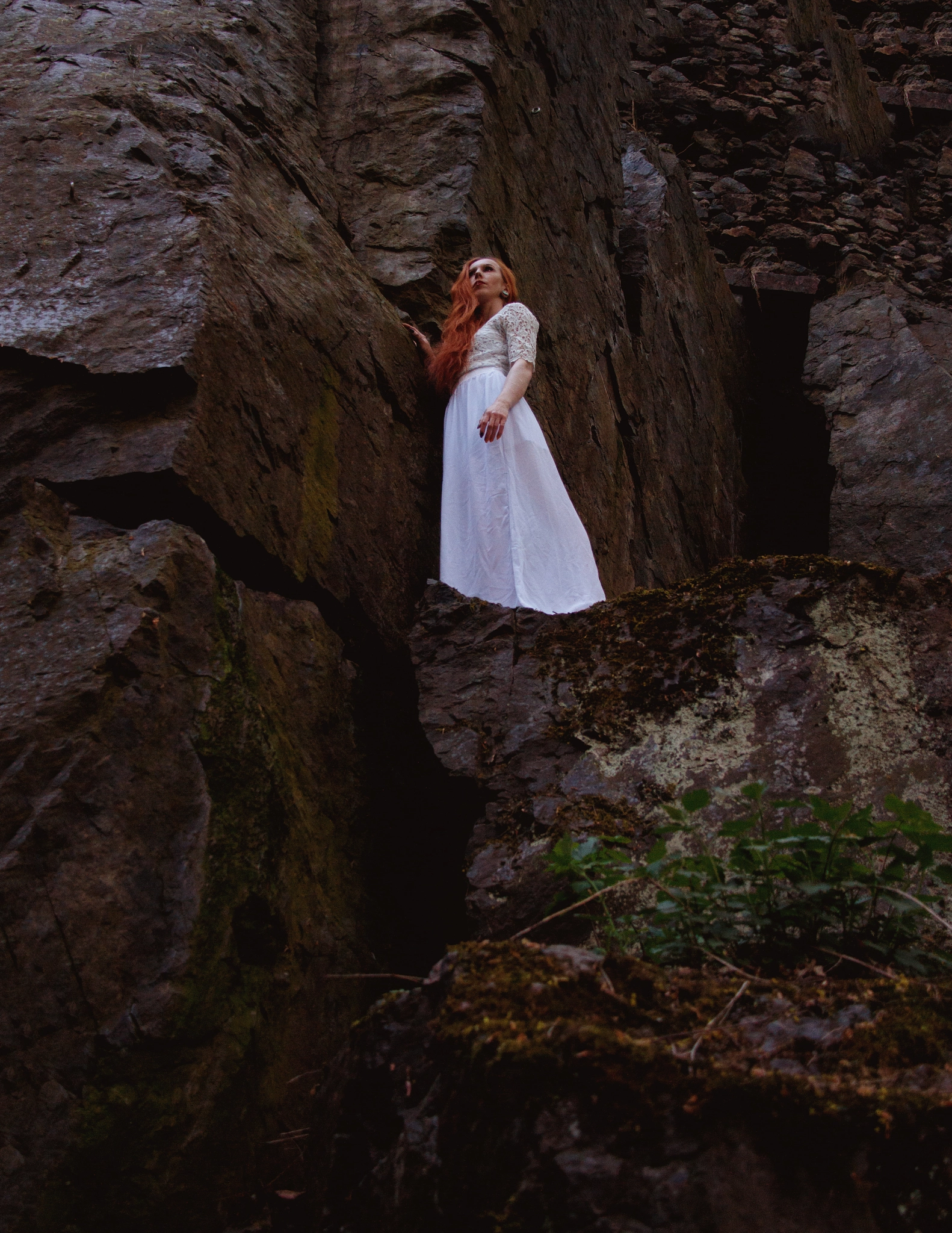 Canon EOS sample photo. Bride of the rocks photography