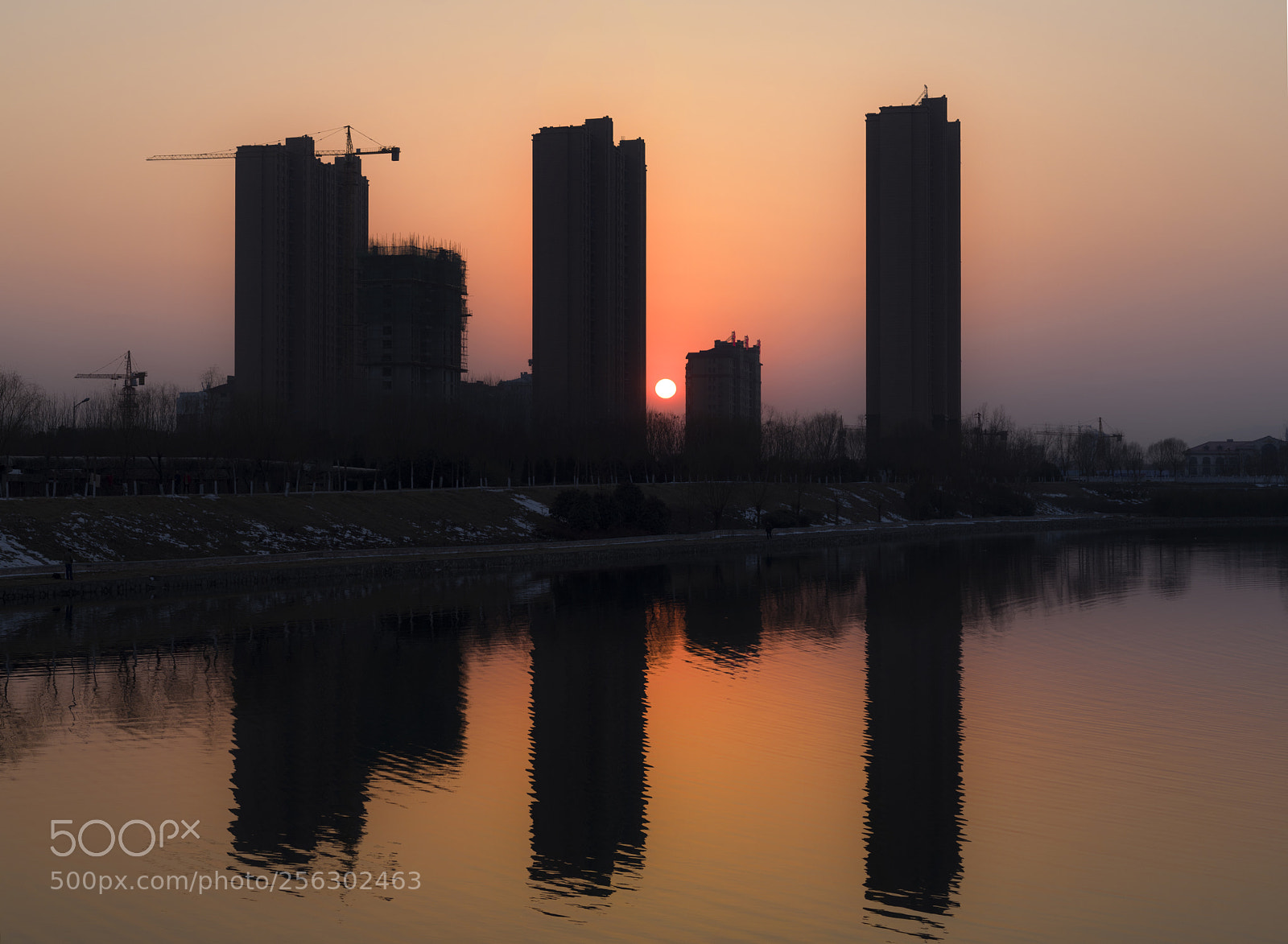 Pentax K-50 sample photo. Sunset photography