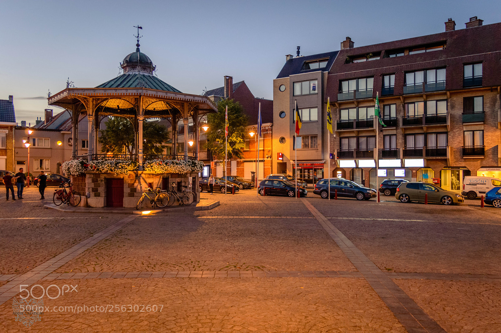 Nikon D3200 sample photo. Town square photography