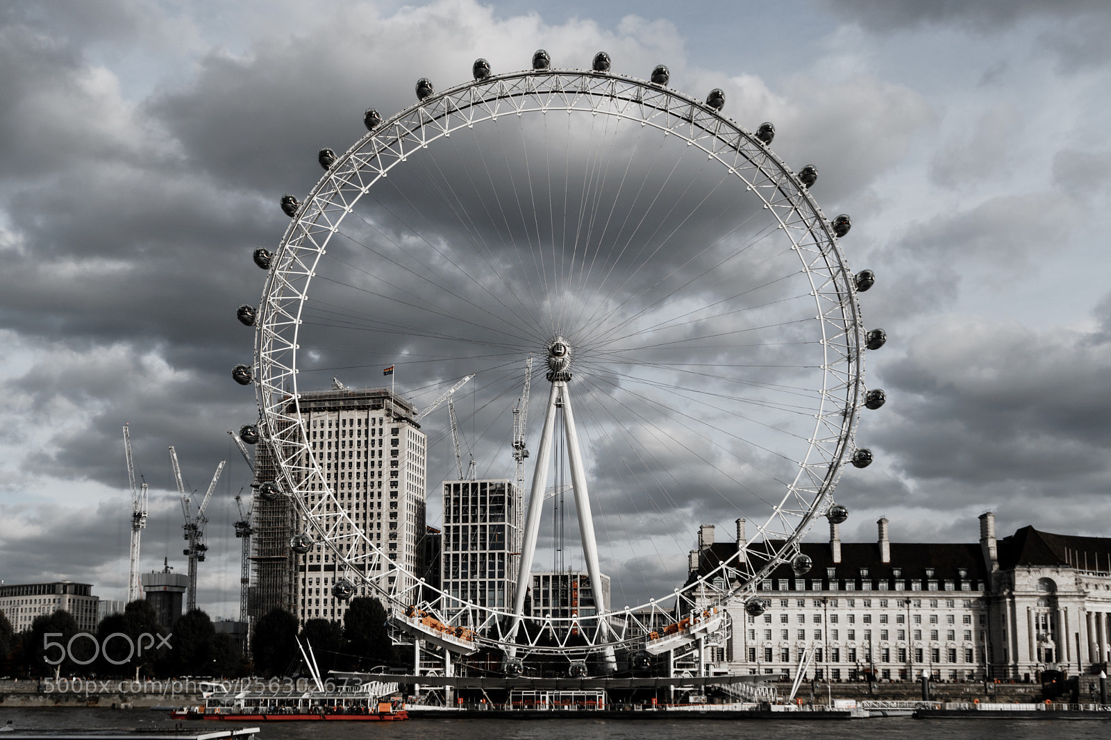 Sony a6300 sample photo. London eye photography