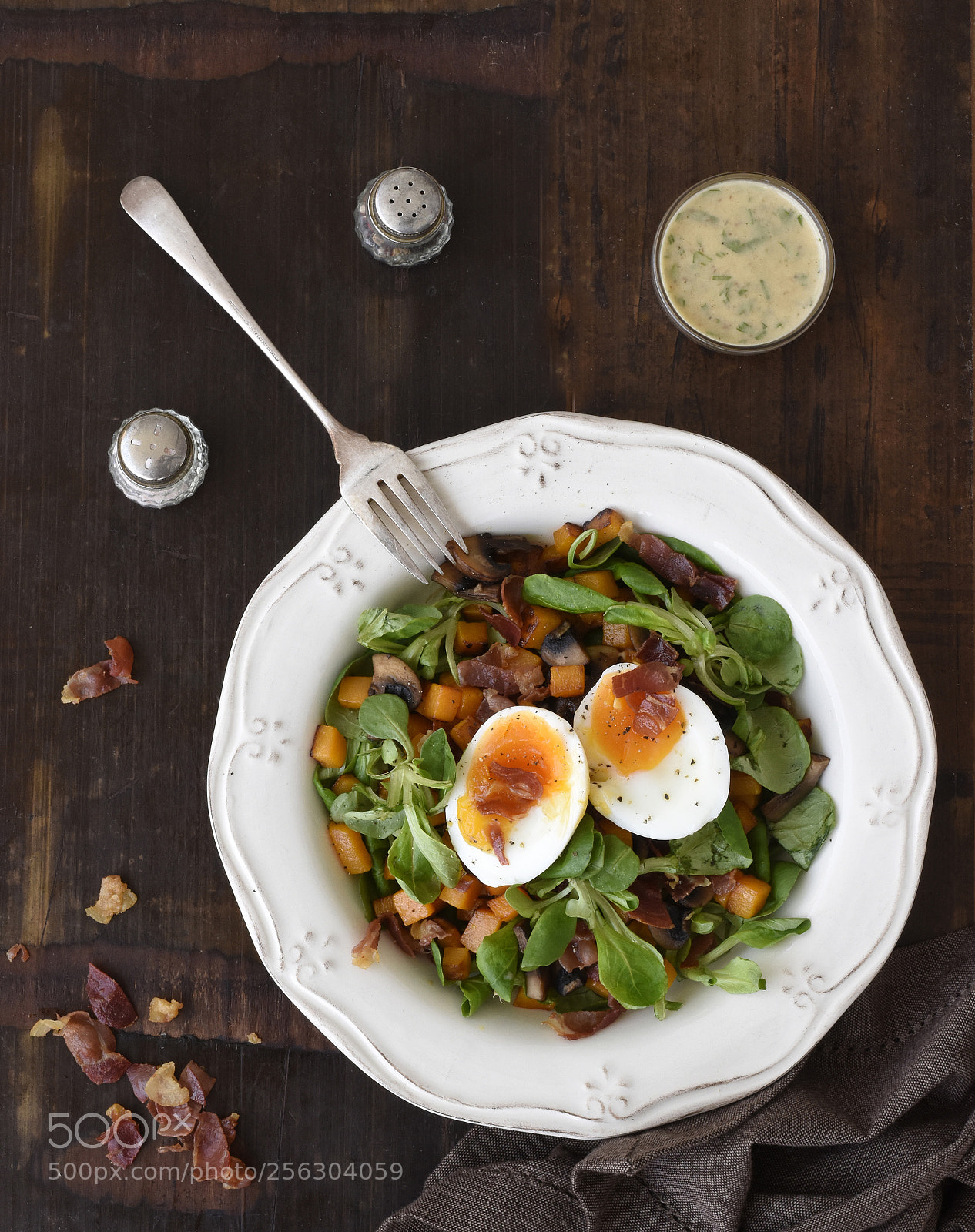 Nikon D5600 sample photo. Warm butternut squash salad photography