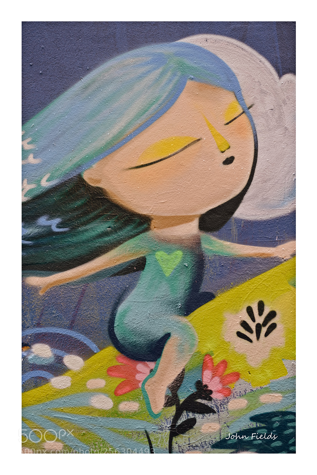 Nikon D800 sample photo. Mural art (valència) photography