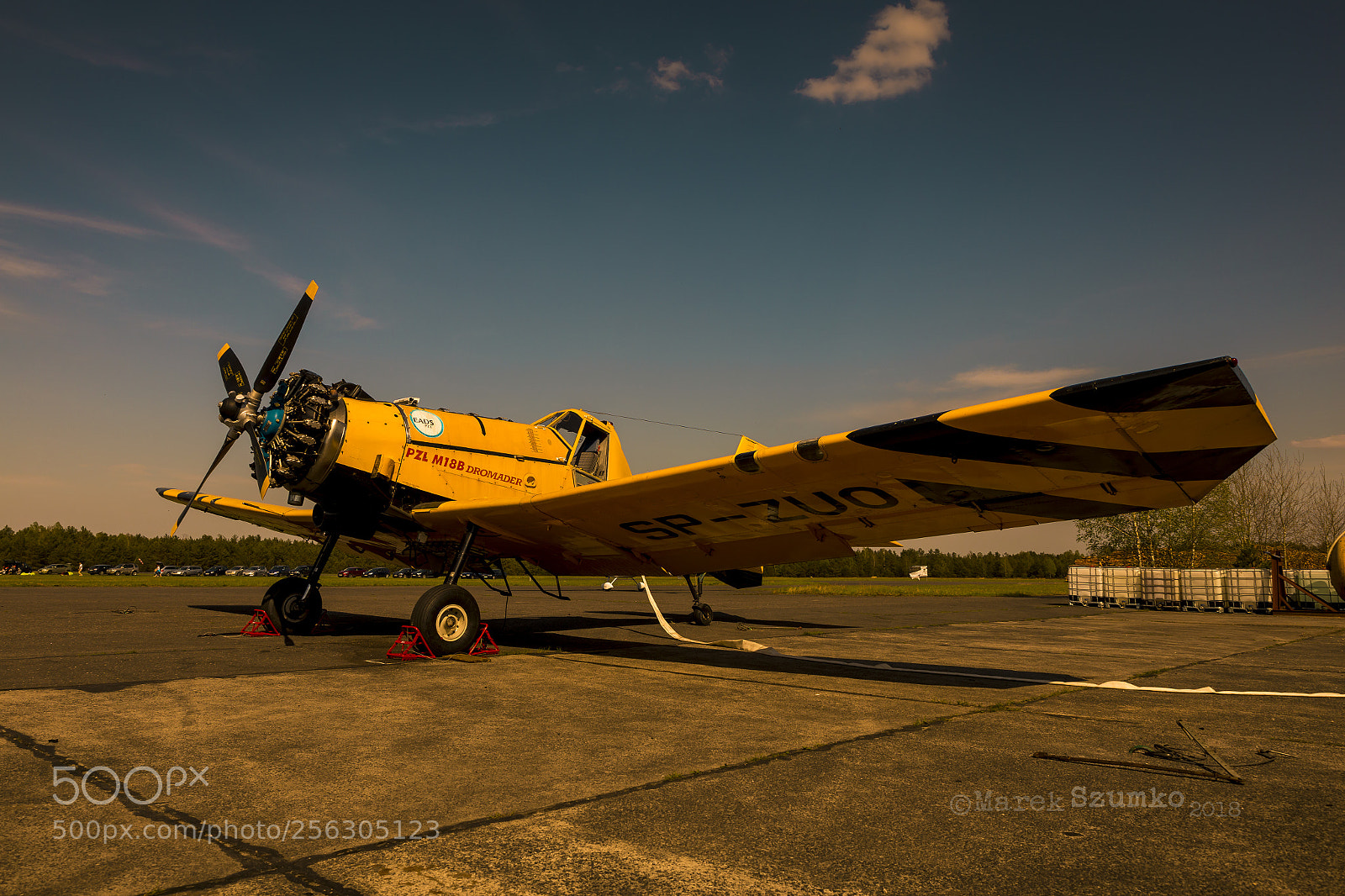 Canon EOS 6D sample photo. Yellow plane. photography