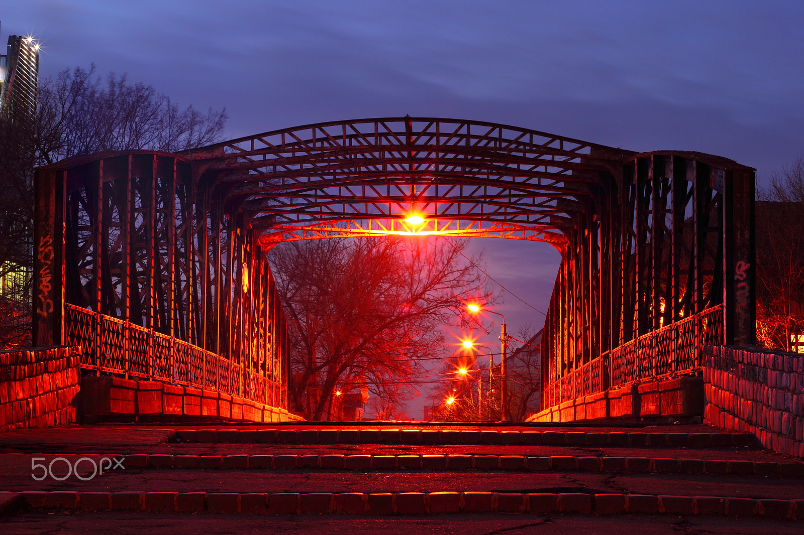 Canon EOS M10 + Canon EF 50mm F1.8 II sample photo. The metallic bridge in timisoara photography