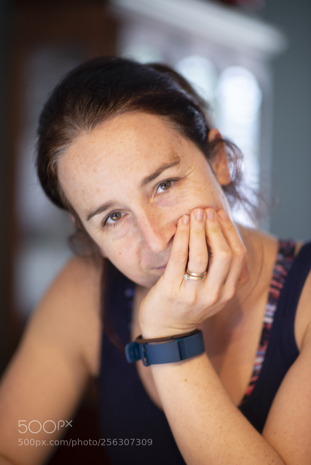 Nikon D600 sample photo. Celine in kitchen photography