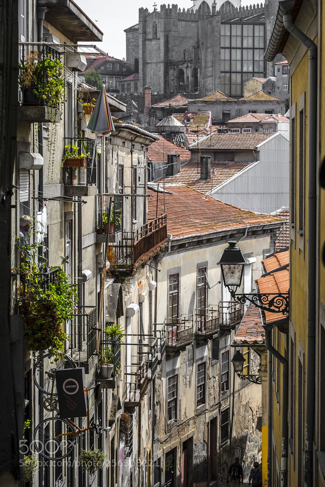 Fujifilm X-T2 sample photo. Porto downtown portugal photography