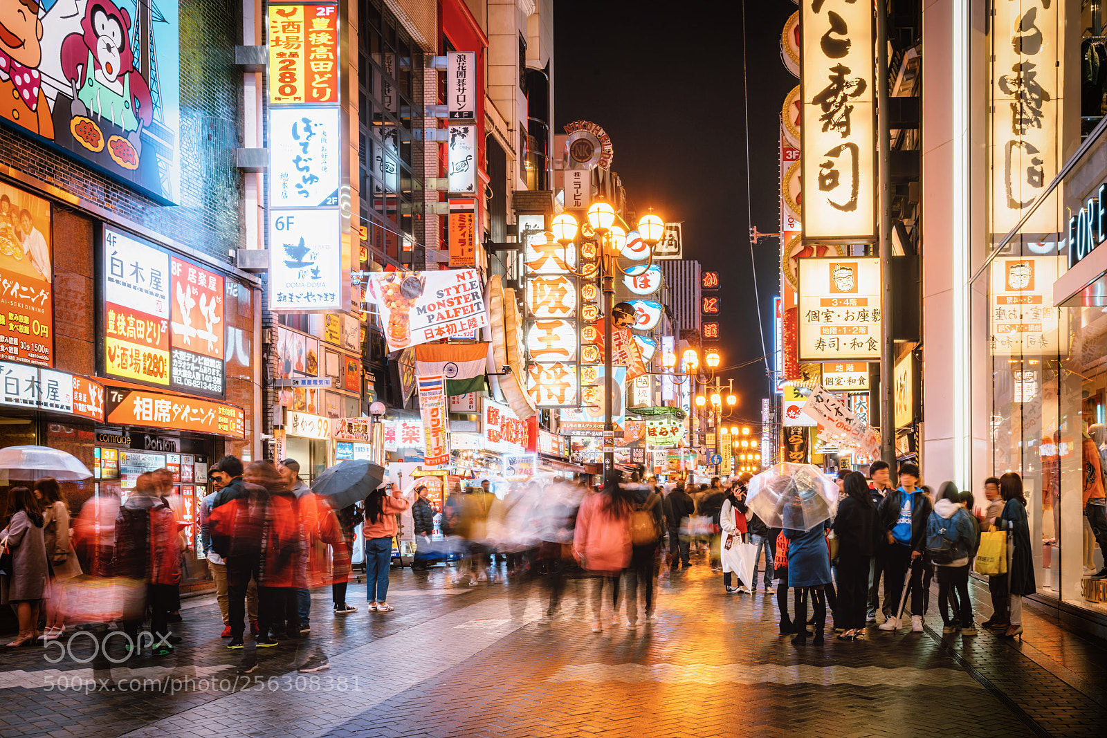Sony a7R II sample photo. Dotonbori, osaka, japan photography