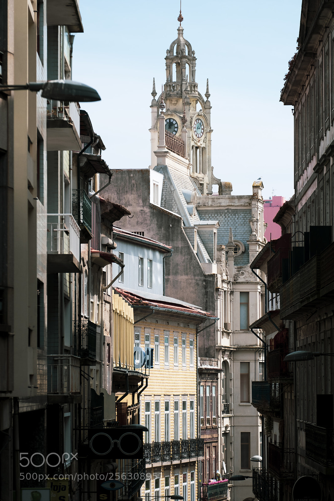 Fujifilm X-T2 sample photo. Porto downtown portugal photography