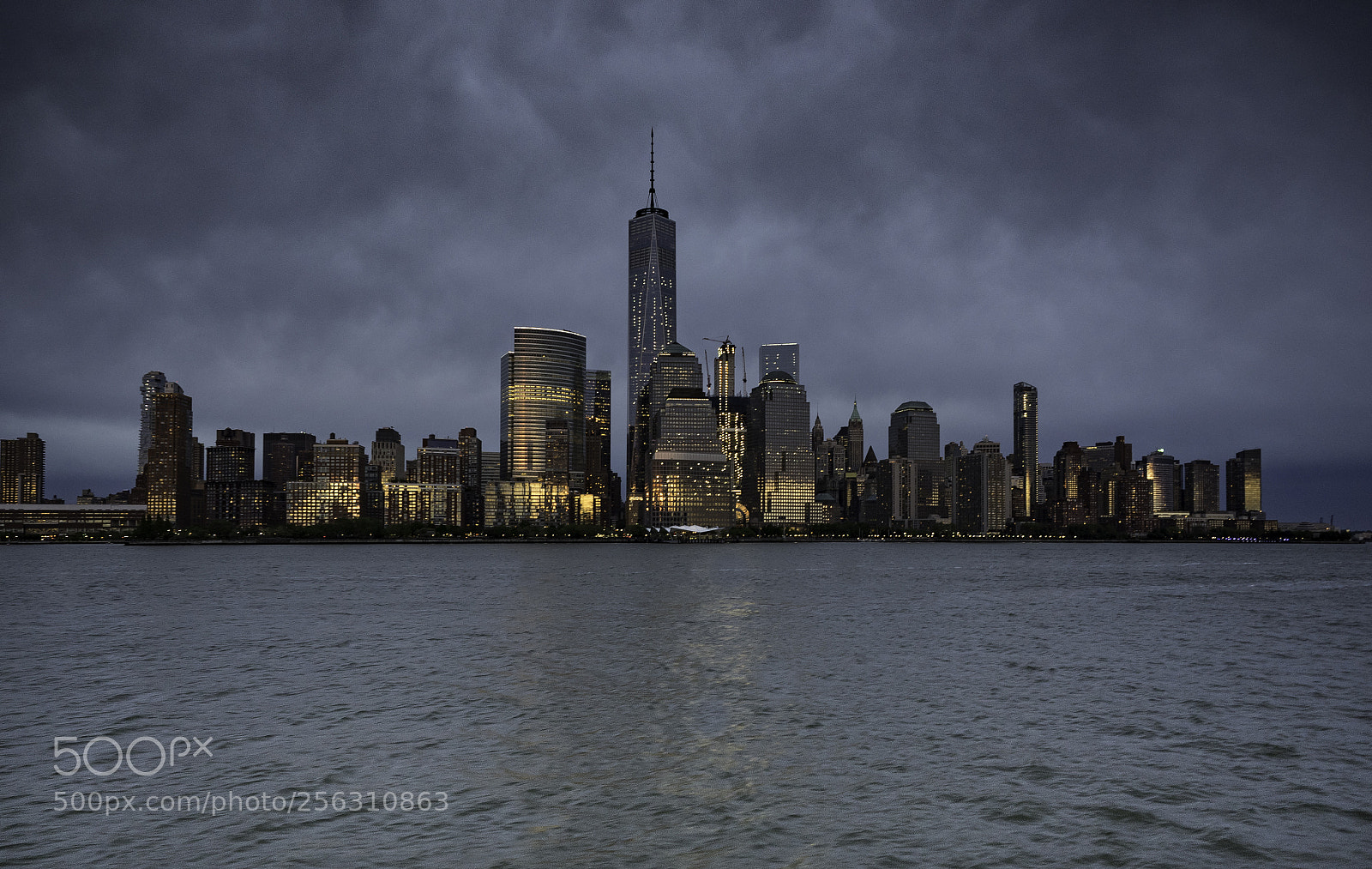 Olympus OM-D E-M1 sample photo. Manhattan skyline photography