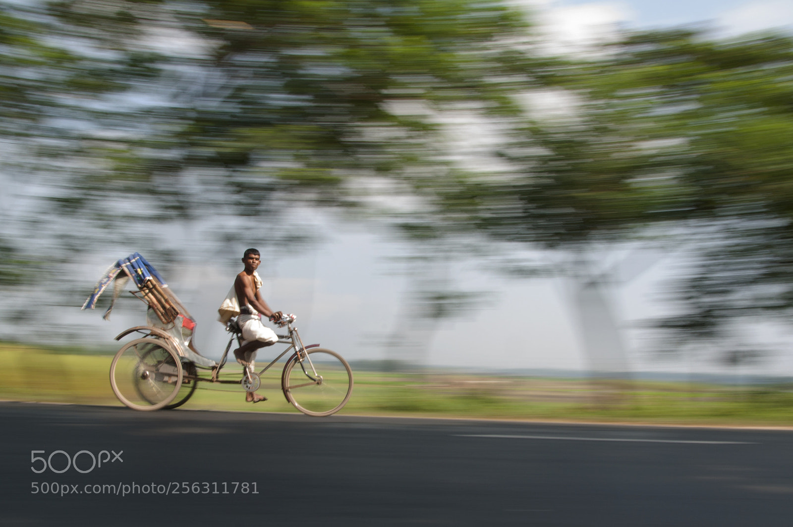 Nikon D90 sample photo. Rickshaw photography