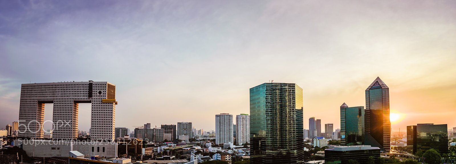 Nikon D5300 sample photo. Panoramic view bangkok city,thailand photography
