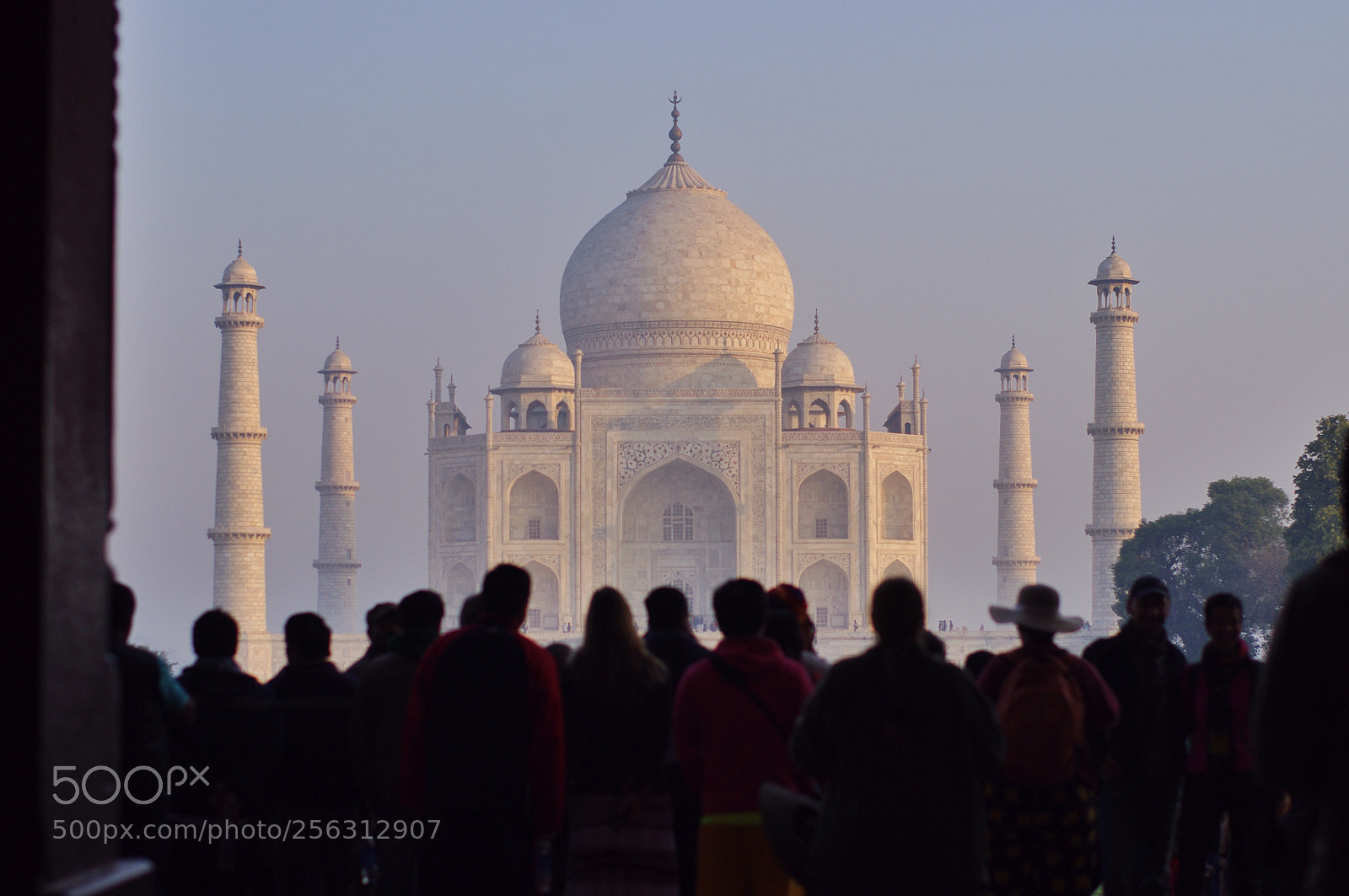 Pentax K-x sample photo. Taj mahal travel destination photography