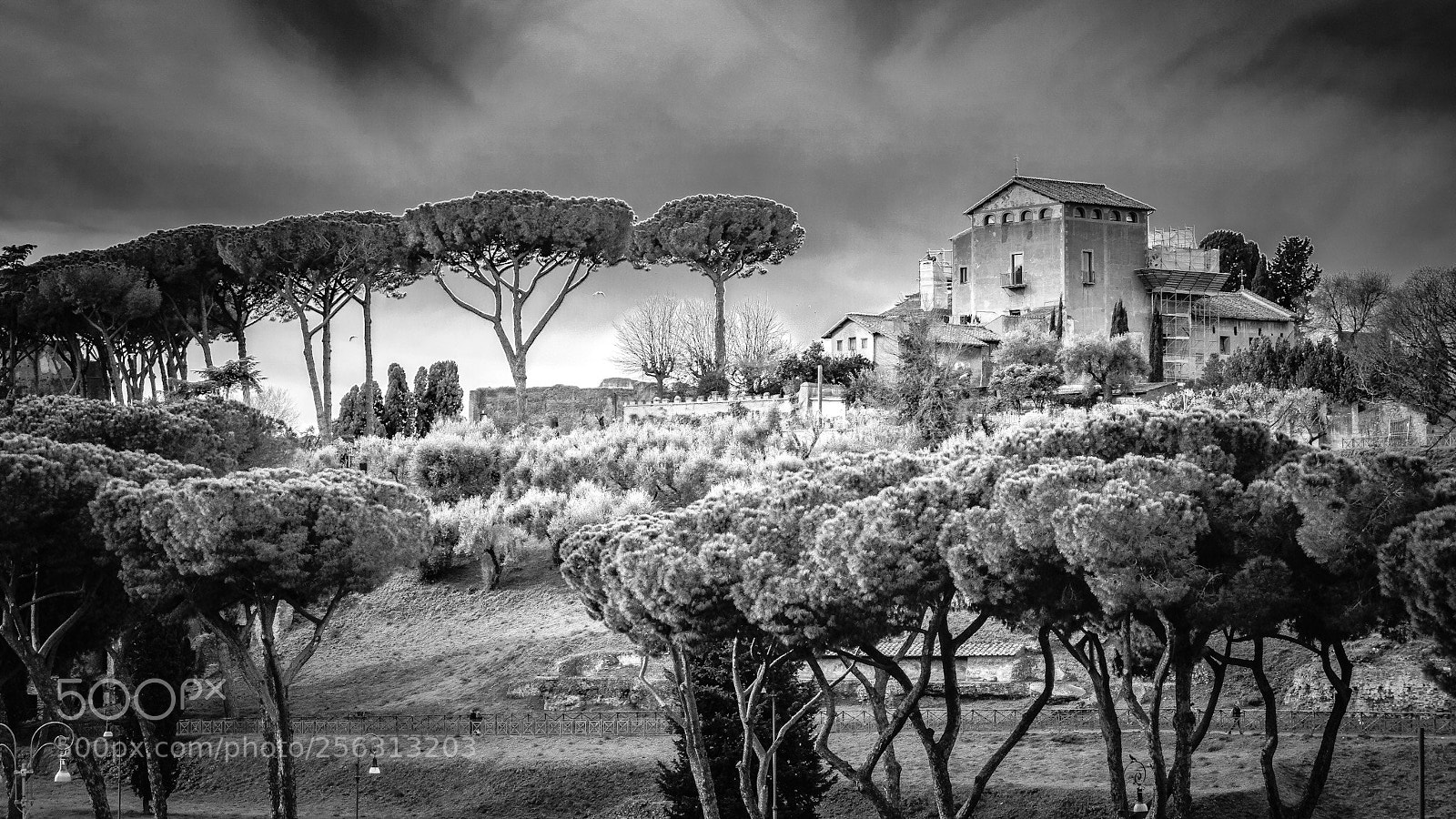 Sony a6500 sample photo. Roman villa photography